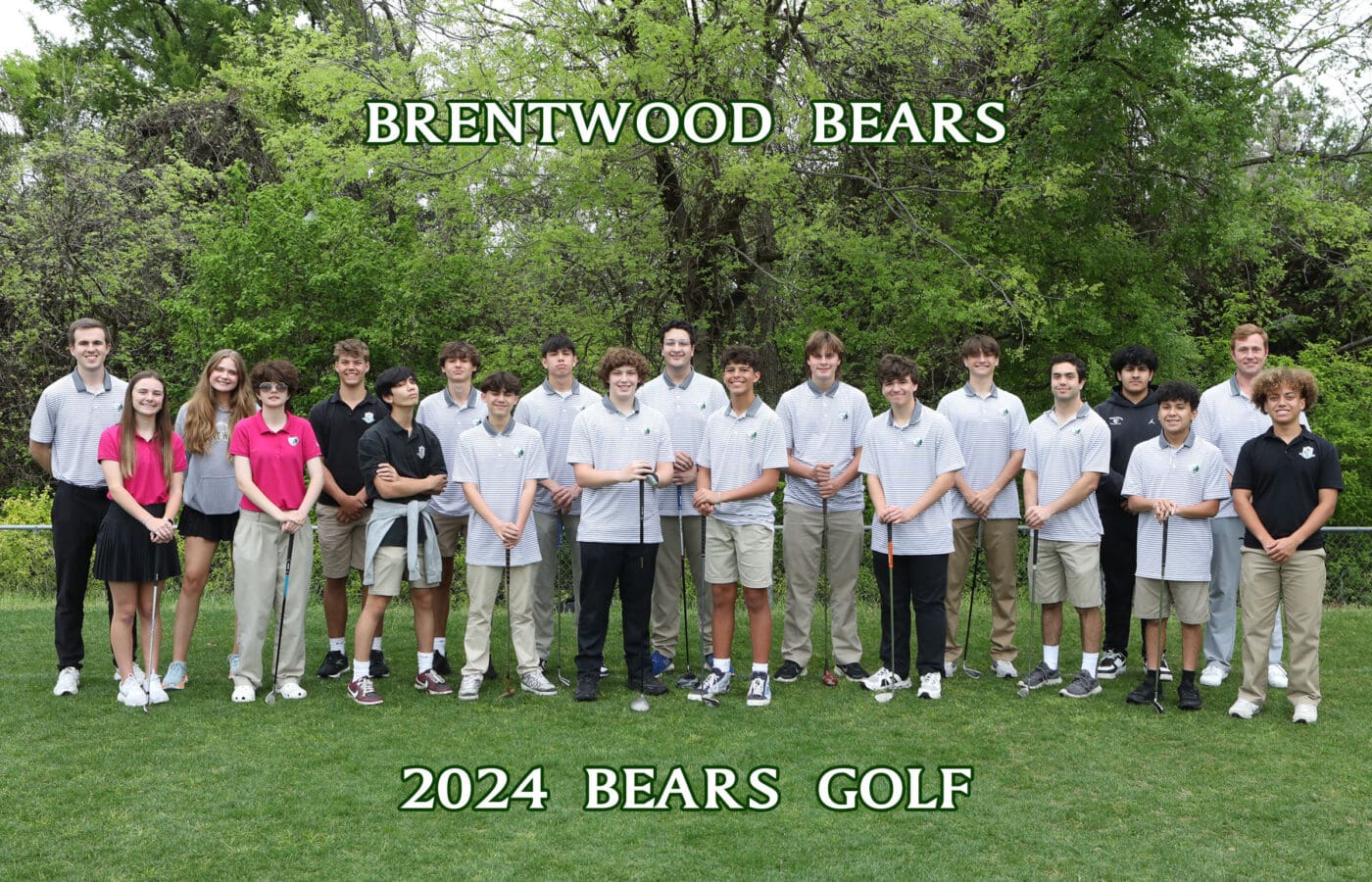 2024 Brentwood Bears Golf